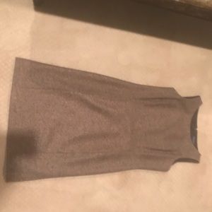 Ann Taylor brown tweed sheath dress size 8